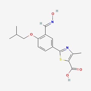 molecular formula C16H18N2O4S B602047 Febuxostat impurity 7 CAS No. 1350352-70-3