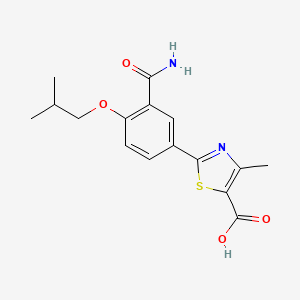 2-(3-Carbamoyl-4-isobutoxyphenyl)-4-methylthiazole-5-carboxylic acid