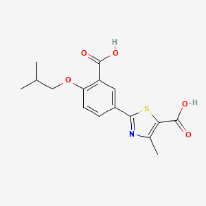 2-(3-Carboxy-4-isobutoxyphenyl)-4-methylthiazole-5-carboxylic acid