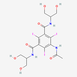 molecular formula C16H20I3N3O7 B602063 Iopamidol ep impurity C CAS No. 87932-07-8