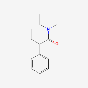 molecular formula C15H22O B602088 N,N-diethyl-2-phenylbutanamide CAS No. 92321-53-4