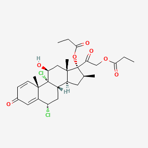 molecular formula C28H36Cl2O7 B602089 6α-氯倍氯米松二丙酸酯 CAS No. 887130-68-9