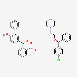 B602097 Levocloperastine fendizoate CAS No. 220329-19-1