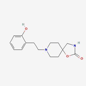 8-[2-(2-Hydroxyphenyl)ethyl]-1-oxa-3,8-diazaspiro[4.5]decan-2-one