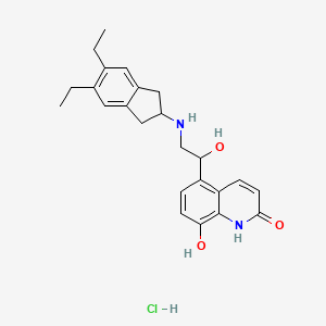 molecular formula C24H29ClN2O3 B602117 (S)-Indacaterol 