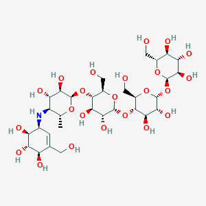 molecular formula C31H53NO23 B602125 Acarbose EP Impurity G CAS No. 1013621-73-2