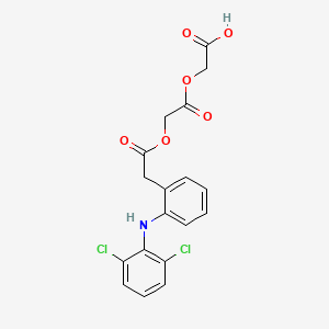 2-(2-(2-(2-(2,6-Dichlorophenylamino)-phenyl)acetoxy)acetoxy)acetic acid