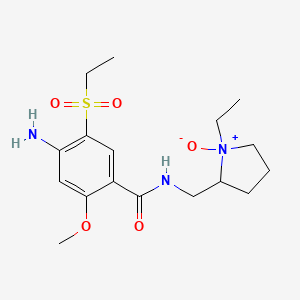molecular formula C17H27N3O5S B602156 Amisulpride N-oxide CAS No. 71676-01-2