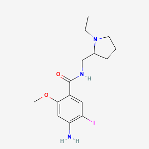 molecular formula C15H22IN3O2 B602159 Amisulpride EP impurity C CAS No. 176849-91-5