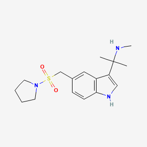 molecular formula C17H25N3O2S B602163 Almotriptan Impurity H CAS No. 1391053-74-9
