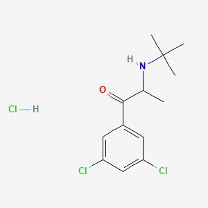 2-(tert-Butylamino)-3',5'-dichloropropiophenone Hydrochloride