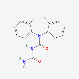 molecular formula C16H13N3O2 B602216 N-Carbamoyl Carbamazepine CAS No. 1219170-51-0
