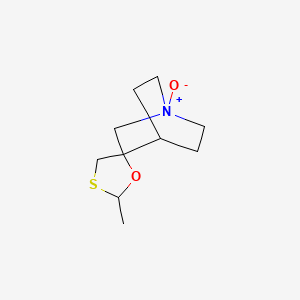 molecular formula C10H17NO2S B602219 Cevimeline N-Oxide CAS No. 469890-14-0