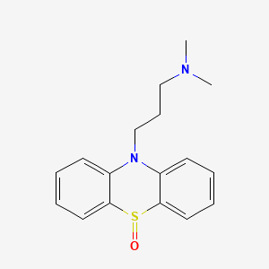 molecular formula C17H20N2OS B602220 N,N-dimethyl-3-(5-oxophenothiazin-10-yl)propan-1-amine CAS No. 146-21-4