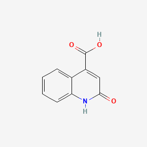 molecular formula C10H7NO3 B602223 2-Hydroxyquinoline-4-carboxylic acid CAS No. 84906-81-0