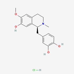 molecular formula C18H22ClNO4 B602236 Coclaurine Related Compound 1 CAS No. 138644-99-2