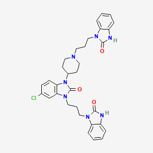 molecular formula C32H34ClN7O3 B602248 Domperidone Impurity D CAS No. 1614255-34-3