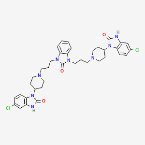 molecular formula C37H42Cl2N8O3 B602250 Domperidone Impurity F CAS No. 1391053-55-6