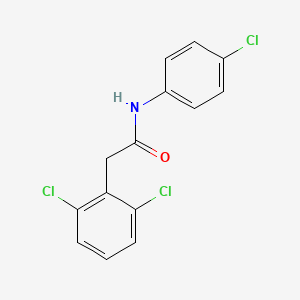 N-(4-chlorophenyl)-2-(2,6-dichlorophenyl)acetamide