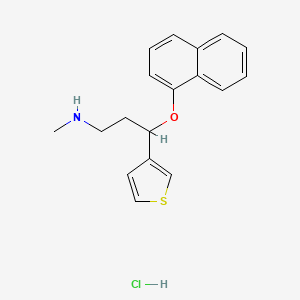 Duloxetine EP Impurity F (Duloxetine 3-Acetyl) HCl