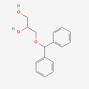 3-Benzhydryloxypropane-1,2-diol