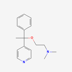 molecular formula C17H22N2O B602278 Doxylamine Impurity A CAS No. 873407-01-3