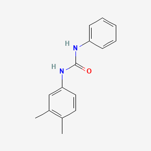 molecular formula C15H16N2O B6022872 N-(3,4-dimethylphenyl)-N'-phenylurea 