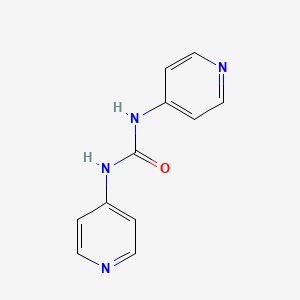 molecular formula C11H10N4O B602293 1,3-Dipyridin-4-ylurea CAS No. 39642-87-0