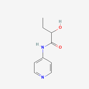 2-Hydroxy-N-(pyridin-4-yl)butanamide