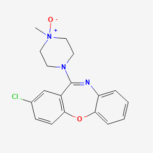 molecular formula C18H18ClN3O2 B602316 Loxapine N-oxide CAS No. 25967-34-4