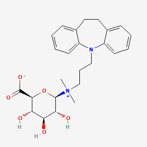 molecular formula C25H32N2O6 B602319 Imipramine N-Glucuronide CAS No. 165602-94-8