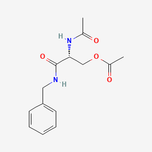molecular formula C14H18N2O4 B602325 O-Acetyl Lacosamide CAS No. 1318777-54-6