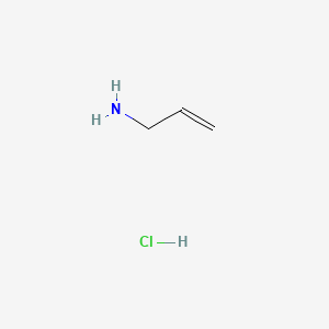 molecular formula (C3H7N HCl)n B602329 Allylamine hydrochloride CAS No. 71550-12-4