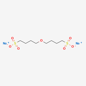 molecular formula C8H16O7S2Na2 B602338 Sodium 4,4'-oxybis(butane-1-sulfonate) CAS No. 183278-30-0