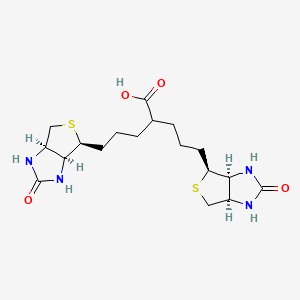 molecular formula C18H28N4O4S2 B602340 Biotin Impurity A CAS No. 1163708-46-0