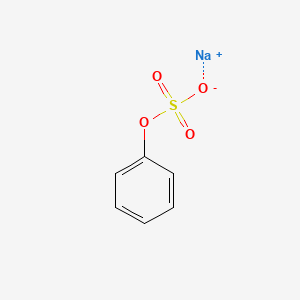 molecular formula C6H5O4SNa B602344 Sodium phenyl sulfate CAS No. 14276-99-4