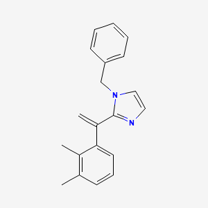 molecular formula C20H20N2 B602352 1H-Imidazole, 2-[1-(2,3-dimethylphenyl)ethenyl]-1-(phenylmethyl)- CAS No. 944268-65-9