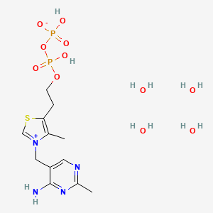molecular formula C12H18N4O7P2S 4H2O B602356 Cocarboxylase CAS No. 68684-55-9