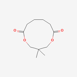 molecular formula C11H18O4 B602371 3,3-Dimethyl-1,5-dioxacycloundecane-6,11-dione CAS No. 94113-47-0