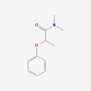 molecular formula C11H15NO2 B6023818 N,N-dimethyl-2-phenoxypropanamide 