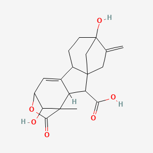 molecular formula C19H22O6 B602386 Gibberellic Acid 3-Isolactone CAS No. 19123-67-2