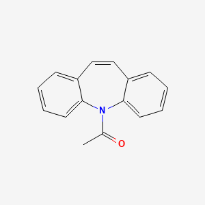 molecular formula C16H13NO B602394 5-乙酰基-5H-二苯并[b,f]氮杂环庚烷 CAS No. 19209-60-0