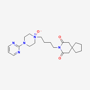 molecular formula C21H31N5O3 B602397 Buspirone n-oxide CAS No. 220747-81-9