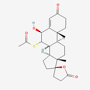 molecular formula C24H32O5S B602399 Spironolactone Impurity G CAS No. 880106-10-5