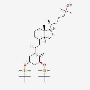 molecular formula C39H72O3Si2 B602408 1,3-bi-TBS-trans-Calcitriol CAS No. 140710-98-1