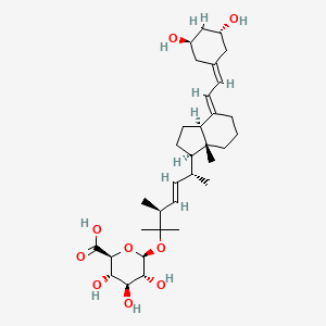 molecular formula C33H52O9 B602410 Paricalcitol Glucuronide CAS No. 1260588-15-5