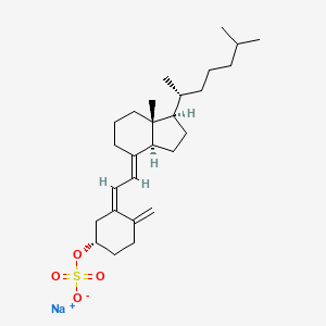 molecular formula C27H44O4S`Na B602419 Vitamin D3 Sulfate Sodium Salt CAS No. 78392-27-5