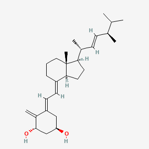 molecular formula C28H44O2 B602420 9,10-Secoergosta-5,7,10(19),22-tetraene-1,3-diol,(1a,3b,5E,7E,22E)- CAS No. 74007-20-8