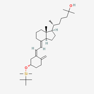 molecular formula C33H58O2Si B602427 3-O-tert-Butyldimethylsilyl Calcifediol CAS No. 140710-90-3