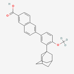 molecular formula C28H28O3 B602434 Adapalene-d3 